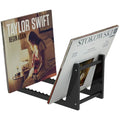 UMI Black Acrylic Vinyl Disc Record Storage Holder Rack Classic Gatefold Albums Display for Home Appliance