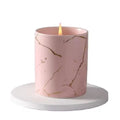 Ceramic Cup Aromatherapy Scented Candles Natural Soy Wax Blend Modern Design Handmade Thanksgiving Christmas