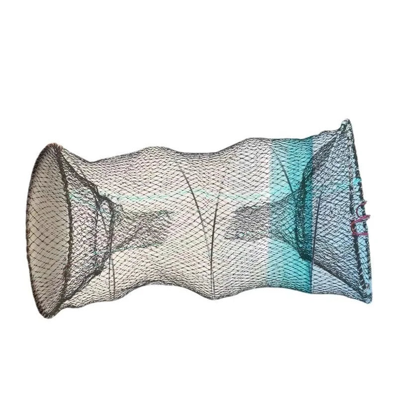 Thicker Strands Braided Knotted Mesh HDPE Lobster Crab Fishing Shrimp Net with Enhanced Strength