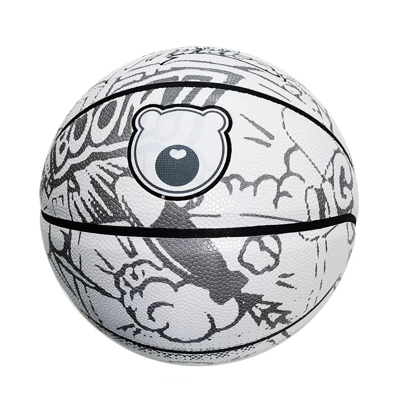 Wholesale Custom Official Size 7 PU Leather Unique Basketball for Indoor and Outdoor Training & Gift for Kids and Adults