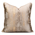 Nordic Luxury Velvet Shiny Jacquard Pillow Case Soft Cushion Covers for Home Bedroom Sofa for Hotel Decor Wholesale Polyester