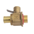 Excavator Accessories Engine Oil Bottom Drain Cover Oil tank Drain Valve Switch Oil Drain Plug Covers