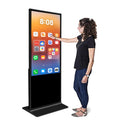 32/43/49/55 Inch Floor Standing Indoor Vertical LCD Kiosk Interactive Advertising Display Totem Touch Screen Shopping Mall
