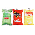 Oxford Cloth Potato Chip Dog Toy - Chew - Resistant & Toss - Friendly Ideal for Teething and Play