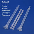 Original Plastic Turbo Bayonet Static Mixer Tube Consistent High-quality Mixing Paste Tool ARALDITE Liquid AB Glue Nozzle OEM