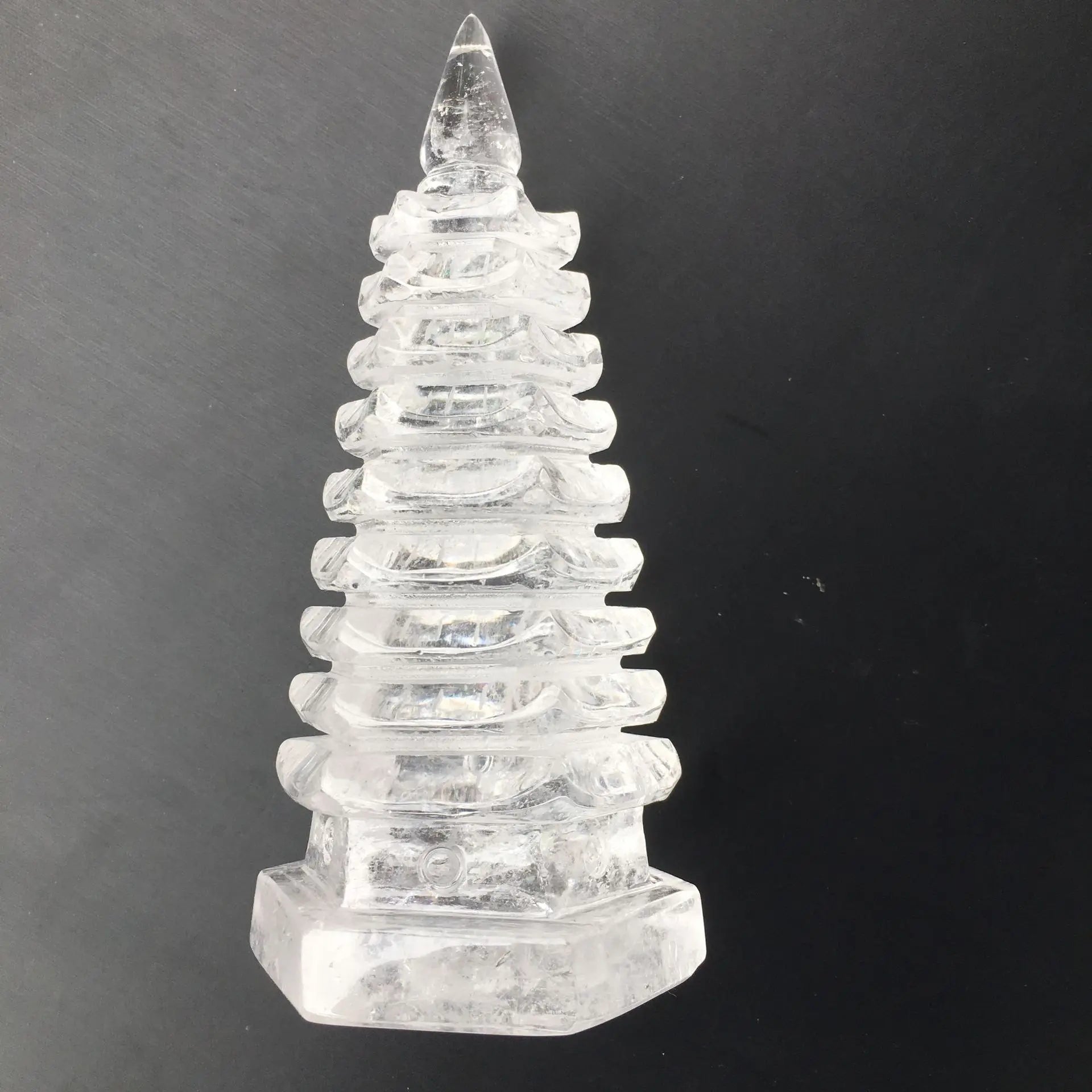 2026 In Stock Volcanic Points Wholesale Rock Point Wands Crystal Clear Quartz Wen Chang Tower for Sale Crystal Healing