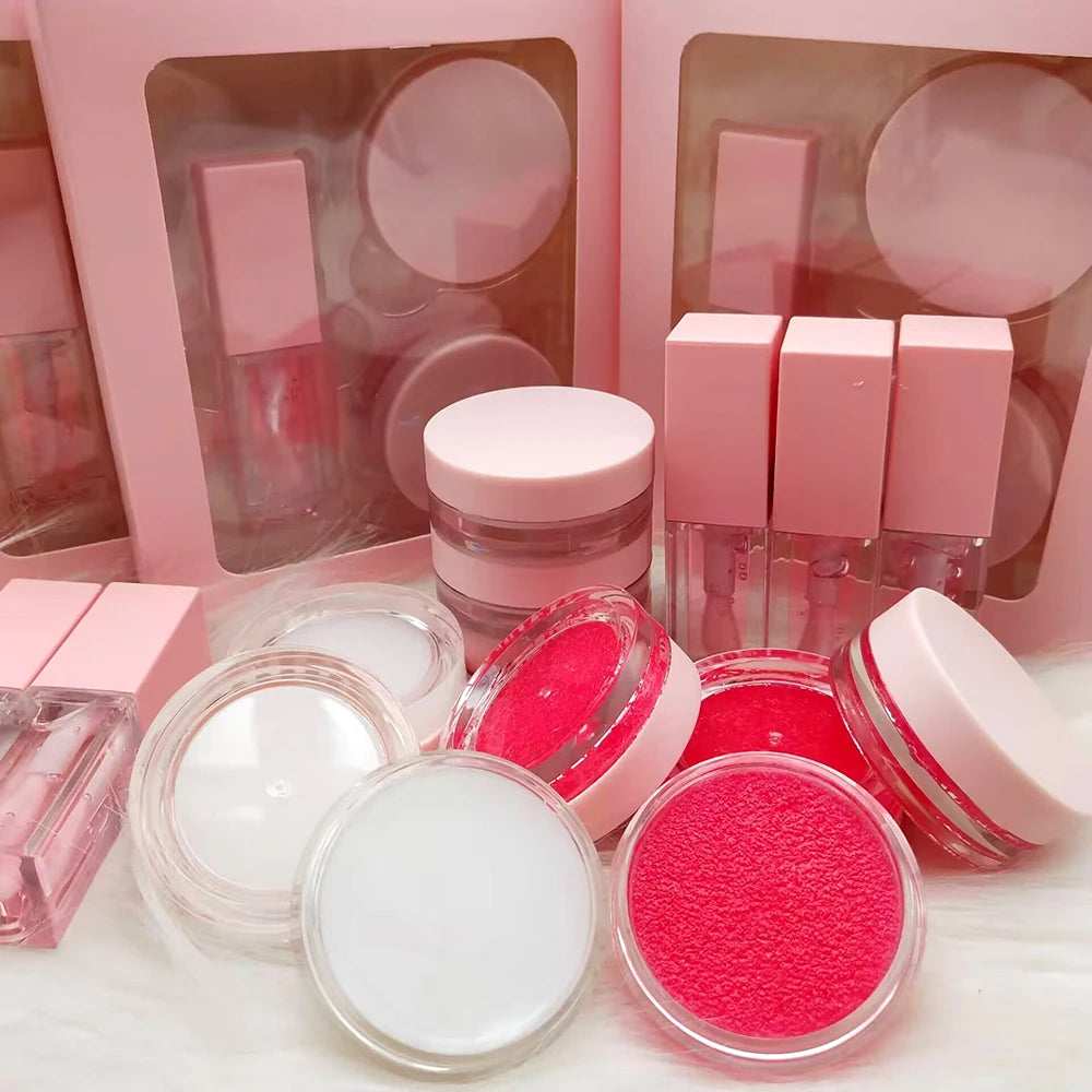 OEM Logo Vegan Intense Gloss Lip Care Kit Ultra-Shiny Nourishing Lip Glow Oil Long Lasting Matte Finish From Makeup Vendor