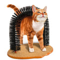 Cat Scratcher Toy Cat Self Groomer Scratching Pad Cardboard Post Cat Massager Brushes for Indoor Pets
