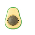 Hot Selling Interactive Avocado Shaped Magic Balls Rotatable Snack Edible Catnip for Pet Cats