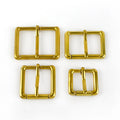 Meetee YK083 20/25/32/38mm Fashion Belt Hardware Accessories Bag Strap Adjustment Hook Brass Roller Pin Buckle