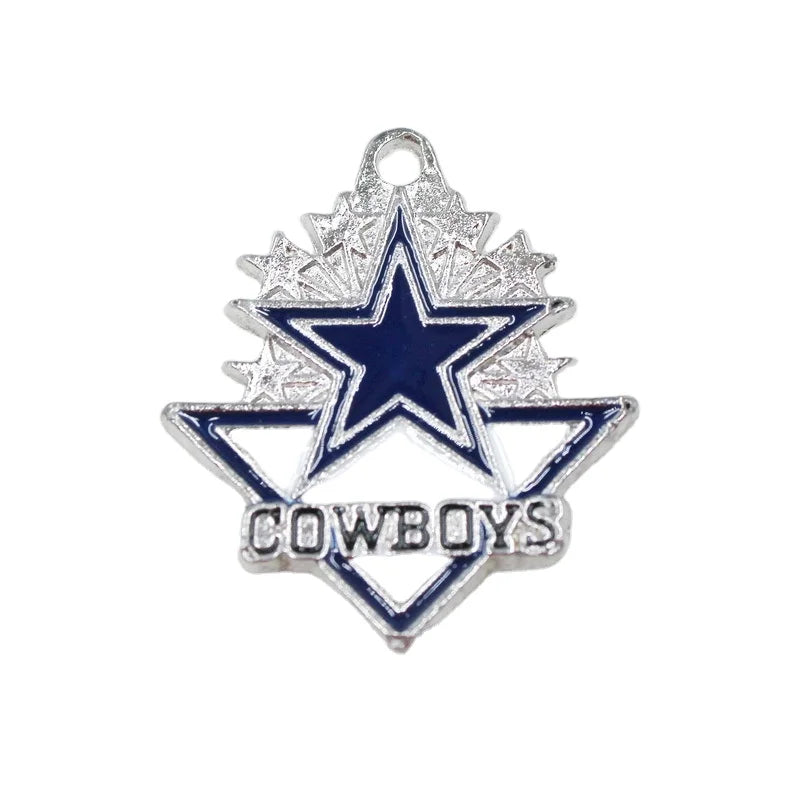 Wholesale Nfl Charms for Jewelry Making Football Team Logo Nfl Jewelry Charm