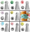 BPA Free Reusable Non-stick Food Grade Stainless Steel 8pcs Silver Eco-Friendly All-Season Cake Decorating Icing Tips Torch