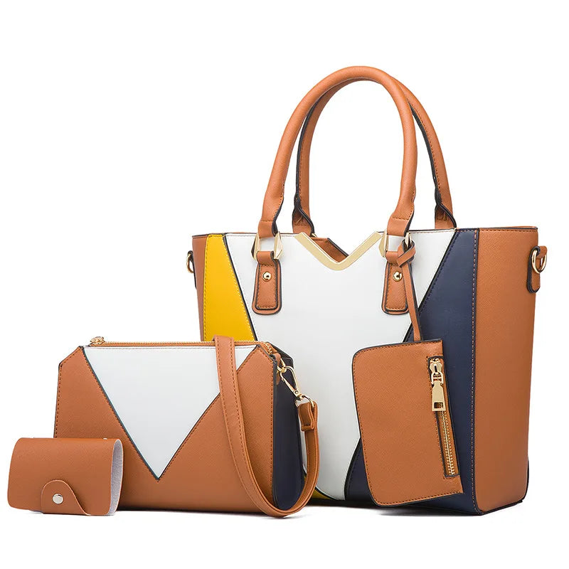 Fashion Cheap Price Lady Handbag Women Bag Sets2022 Fashion Trends Leather Handbags SetSummer Trendy Satchels Handbags Ladies