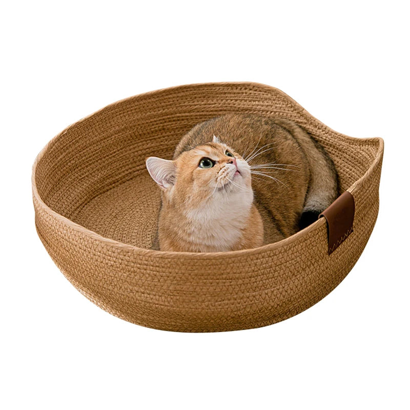 Simple  Cat Nest Hand-woven Cat and Dog Nest Four Seasons Universal Cat Scratch Board Home Pet Supplier