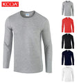 Premium Unisex 180Gsm Oversize Long Sleeve T-Shirt for Men Custom Design 100% Cotton Full Sleeve Long Sleeve T Shirt