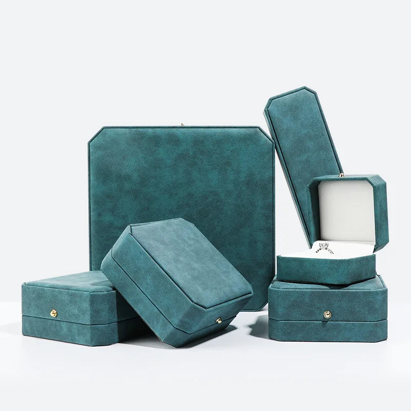 Factory Wholesale Gift Package Storage Jewellery Box Packaging Box Custom Jewelry Boxes for Bracelet Necklace Earring Ring