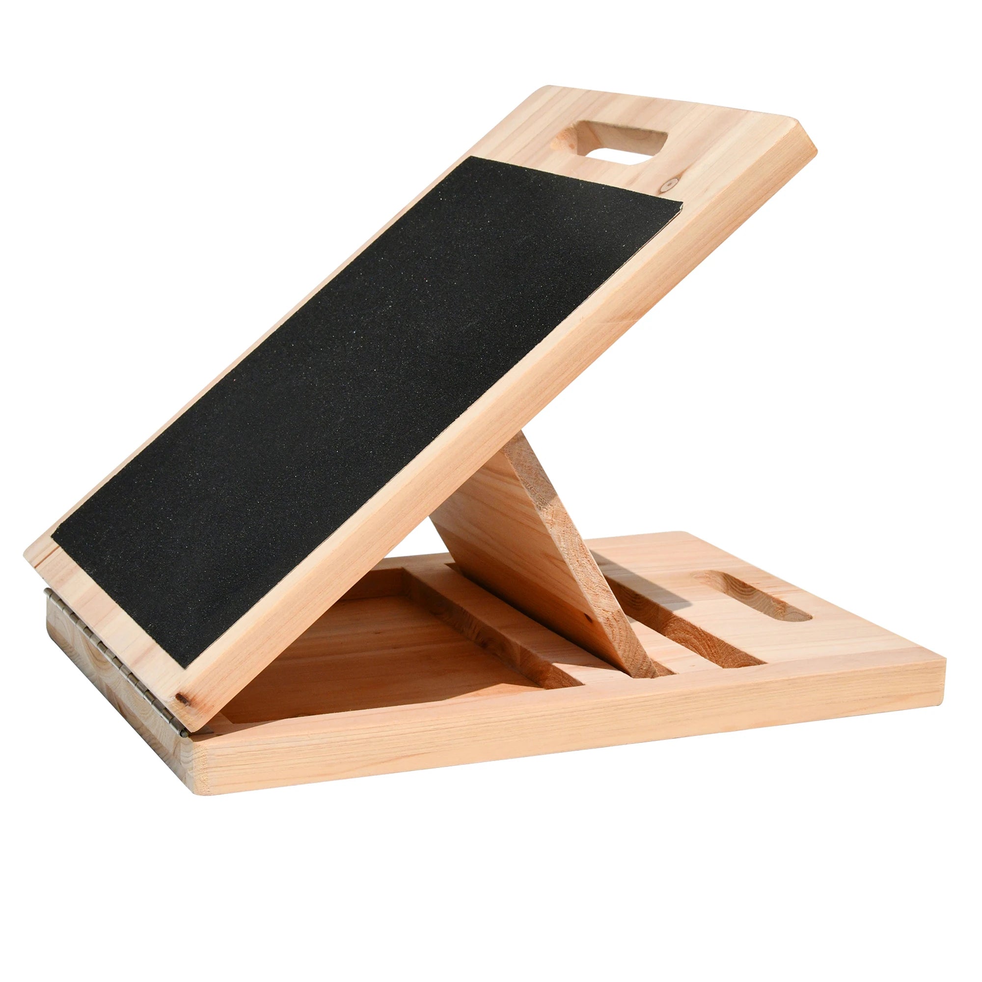 Dog cat Scratch Pad Anti-Slip Wooden Nail Scratch Board Safe and Effective for Trimming Your Pet's Own Nails Replacing Clippers