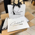 Customized Luxury Gift Packaging Christmas Kraft Shopping  Paper Bags China Factory Custom Logo Printing Kraft Paper Bag