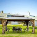 Professional Outdoor Waterproof Gazzebo Iron Outdoor Camping Garden Patio Gazebo Tent with Low Price