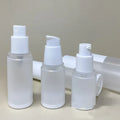 15ml 20ml 30ml 80ml 100ml Empty pp cylinder clear Frosted Empty Lotion Pump Bottle Cosmetic Packaging Eye Serum Airless Bottle