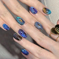 Private Label 8 Colors New Devil Eye MagneticGlitter Disco Reflective Cat Eye Soak Off UV LED Gel Nail Polish