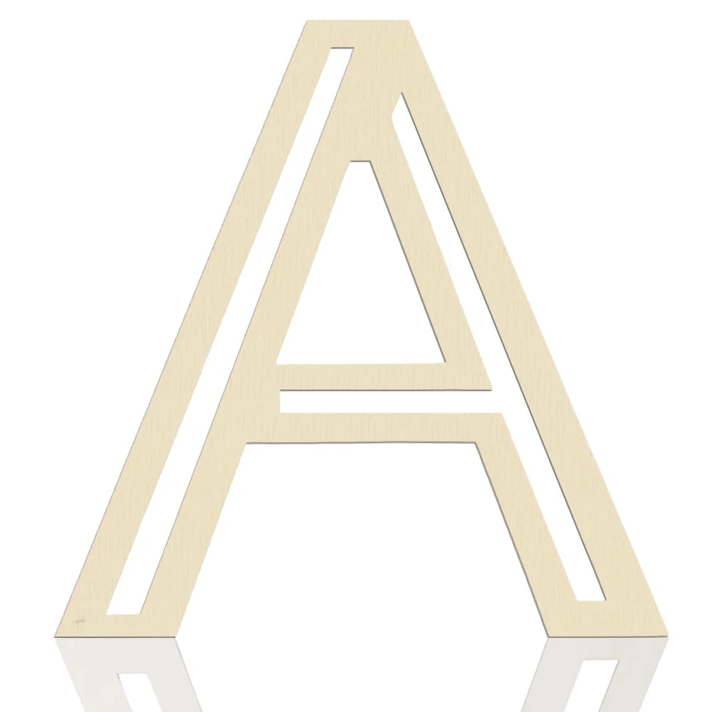 Factory Customizable Hollow Wooden Letters for DIY Crafts Eco-Friendly Wall Hanging Decorations