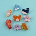 Midairy New Arrival Starfish Various Sealife Acetate Hair Claw Clips 5066-5073
