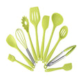 Good Sale Home Kitchen Tools 10 Pcs Non Stick Silicone Kitchen Cooking Utensils Set
