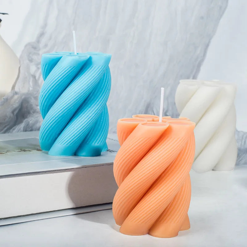 Hot Selling Irregular Scented Candle Silicone Mold Gypsum Diffusion Stone Ornament Abrasive Cake Tools Moulds