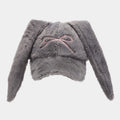 Bunny Baseball Cap Hip-hop Long Rabbit Ears Hats Cute Girl Hat Plush Cap