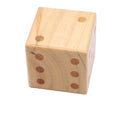 Tailai Giant Wooden Yard Dice Yard Outdoor Lawn Games for Adults and Family Reusable Scorecard Included Dice Wood