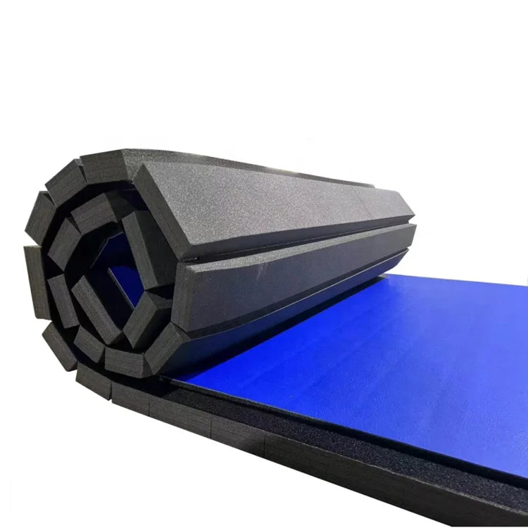 Hot Sales BJJ Flexi XPE Wrestling Rollout Mat/Judo Tatami Roll Out Mat/MMA Rolling up Mat