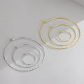 20mm 40mm 60mm Shiny Hammered Ear Wire Hook 925 Sterling Silver Hammered Ear Wire Hook for Earrings Jewelry Making