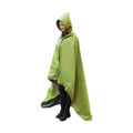 Solid Color EVA Waterproof Rain Poncho | Unisex Hooded Reusable Raincoat for Motorcycle Cycling Outdoor Camping Hiking