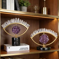 Nordic Office Desktop Art Creative Fortune Amethyst Decoration Light Luxury  Home Decoration Accessories Modern Interior