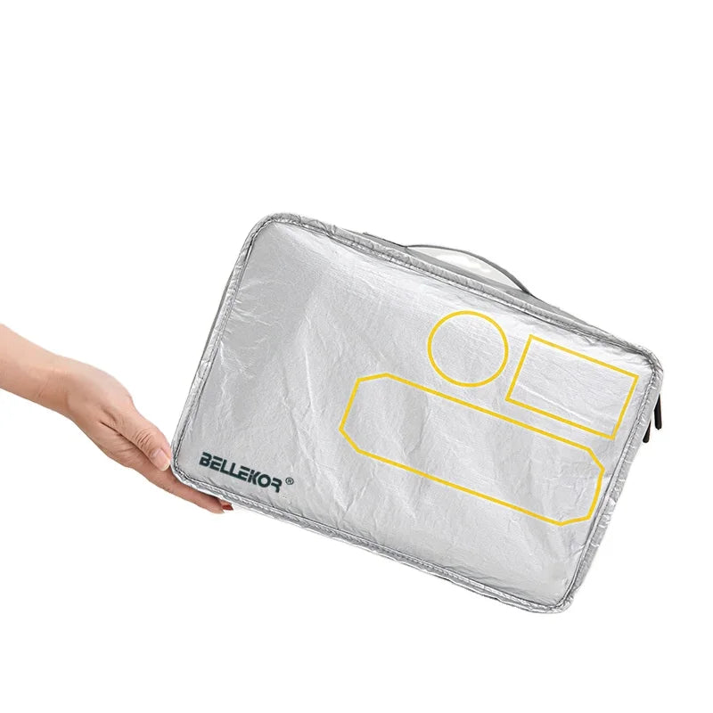 Tyvek Dupont Paper Waterproof Simple Travel Sports Fitness Storage Suitcase Makeup Bag Finishing Portable Handbag