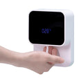 USB Smart LED Temperature Display 280ml ABS Wall-Mounted Automatic Foam Soap Dispenser for Bathroom New Design Hand Washing Tool