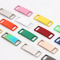 Universal Blank Design Metal Printed Eco-Friendly Shoelace Buckles
