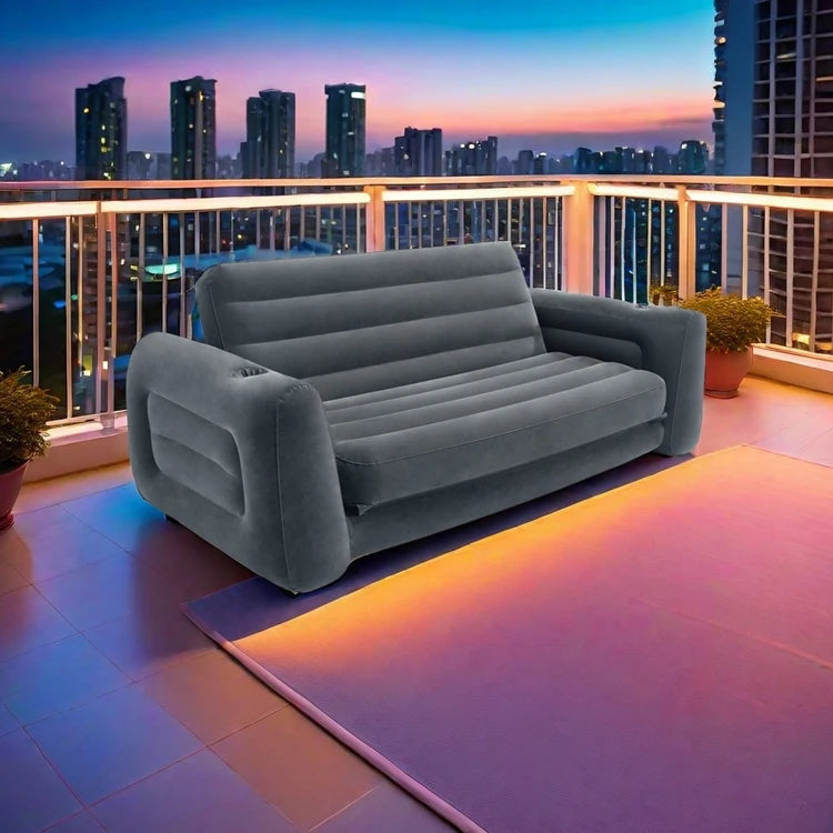 Air Sofa Set Furniture Inflating 2-3 People Use Sofa Suitable for Outdoor Inflatable Sofa
