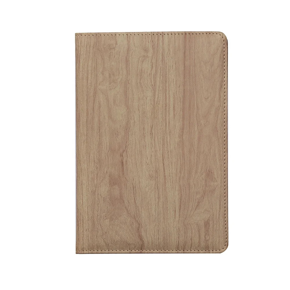 2021 2022 Refillable Hardcover Wood Journal Notebook with Wood Cover for Engrave