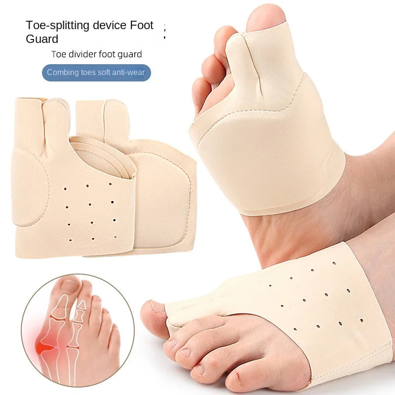 Melenlt Toe Separator Bunion Corrector Soft Forefoot Pad Big Toe Anti Chafing Protector