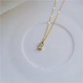 CZ Diamond Necklace Jewelry Wholesale for Women 14K 18K Gold Plated 925 Silver Pendent Necklace
