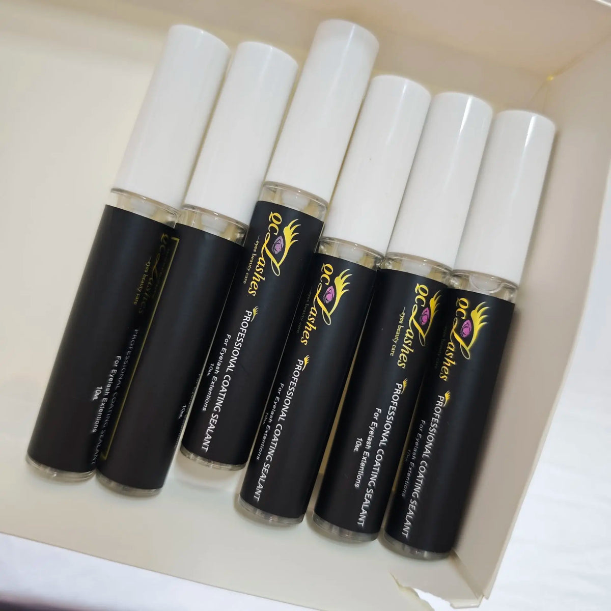 Custom Logo 10ml Nourish Eyelashes Essence Sealant Coating for Eyelash Adhesive Eye Lash Sealant MegaBDM