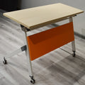 Latest Design Jupiter Furniture Stylish Executive White and Gold Steel Wood Training Desk Modern Office Table Custom Color