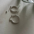 Fashion Stacking 925 Sterling Silver Cubic Zircon Huggie Earring Minimalist Stud Earring