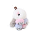 Personalized Cute Mink Fur Keychain Hot Sale Lovely Plush Keychain Mink Rabbit With Diamond Doll Plush Toys for Children