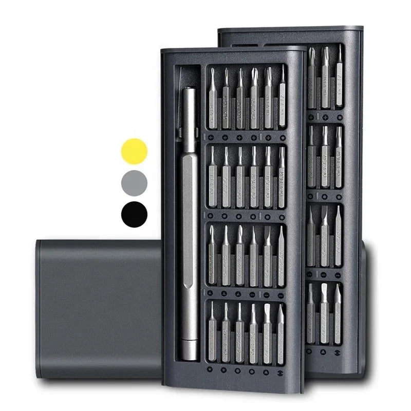 HONGYI 25 in 1 Phone Repair Pocket Precision Kit Magnetic Mini Screw Bits Multi Pocket Screwdriver Tool Set