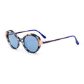 OEM MB1347 Women's Fashion Polarized Full Rim Round Sunglasses Lightweight & Durable UV Protection
