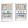 20pcs Mixed Size Jeans Sewing Machine Needles Universal Domestic Stainless Steel for All Domestic Sewing Machines