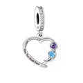 925 Silver Semicolon Comma This Too Shall Pass Suicide Awareness Beads Charm Fit Original Charms Bracelets Jewelry Making